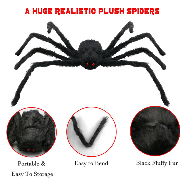 Realistic best sale fake spider